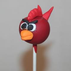 Angry birds cake pops