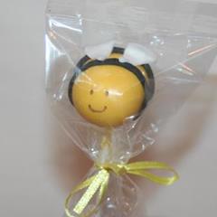 Bee cake pops