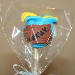 Winnie the pooh cake pops 1