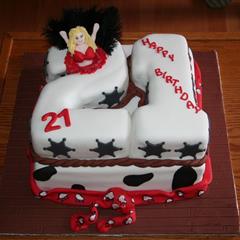 21st Cowboy Cake