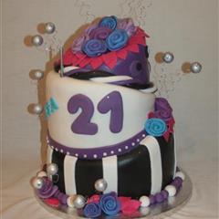 21st Funky Madhatter Cake