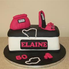 50th Prada Cake