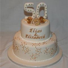 50th Anniversary Cake