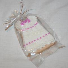 Baby Christening Gown Biscuits
