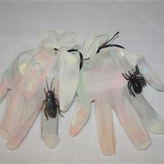Halloween candy gloves