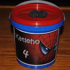 Spiderman party bucket