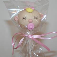 Baby Girl Cake Pop